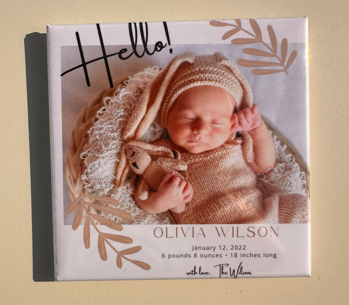 Custom photo magnets