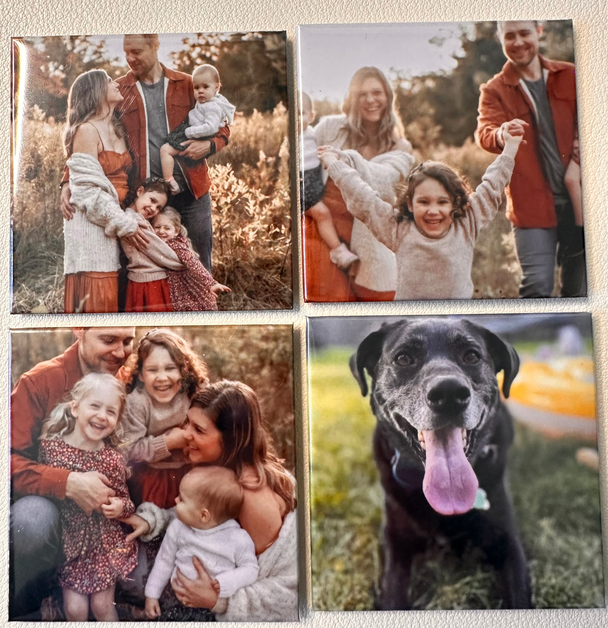 Custom photo magnets